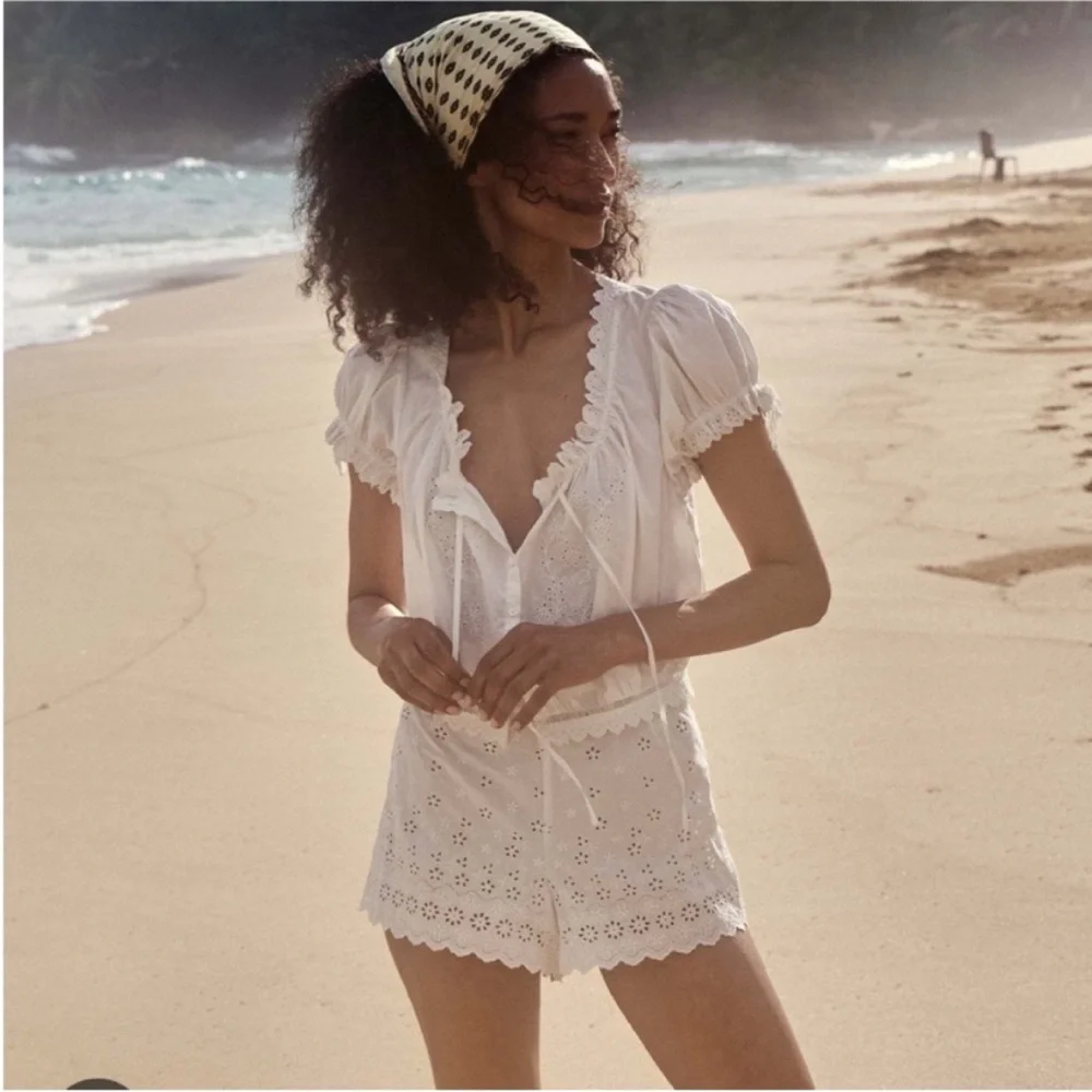 NWOT Doen Nera Top in Salt - Picture 2 of 7